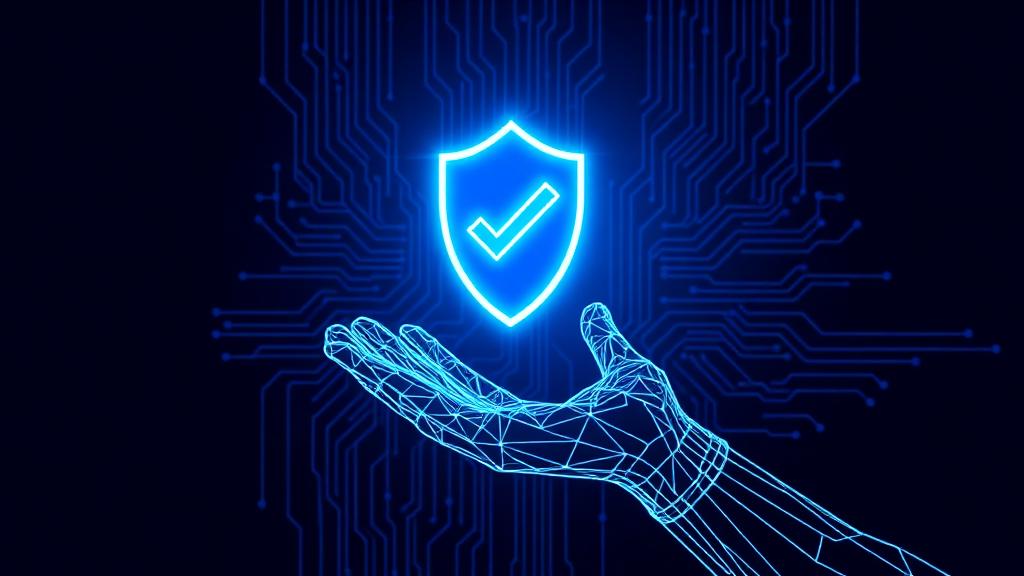 Cyber security shield illustration representing casino safety and player protection